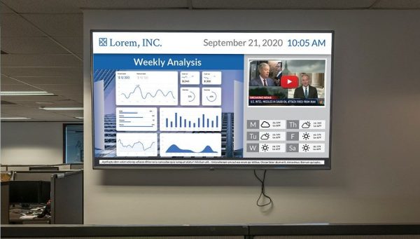 What industries benefit the most from cloud-based digital signage