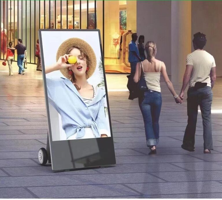 What are the main hardware components needed for digital signage